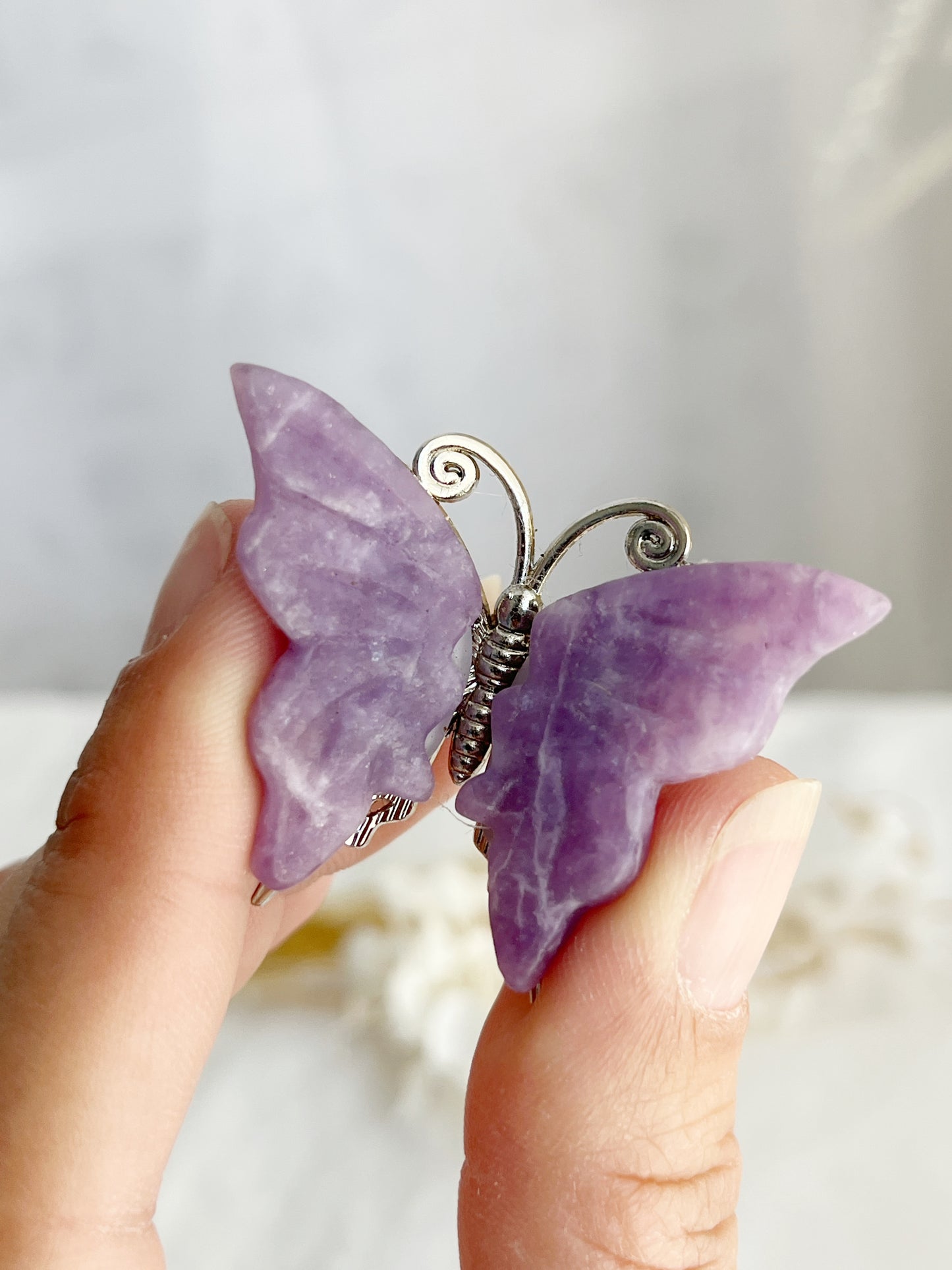 LEPIDOLITE BUTTERLY MINI || 33066