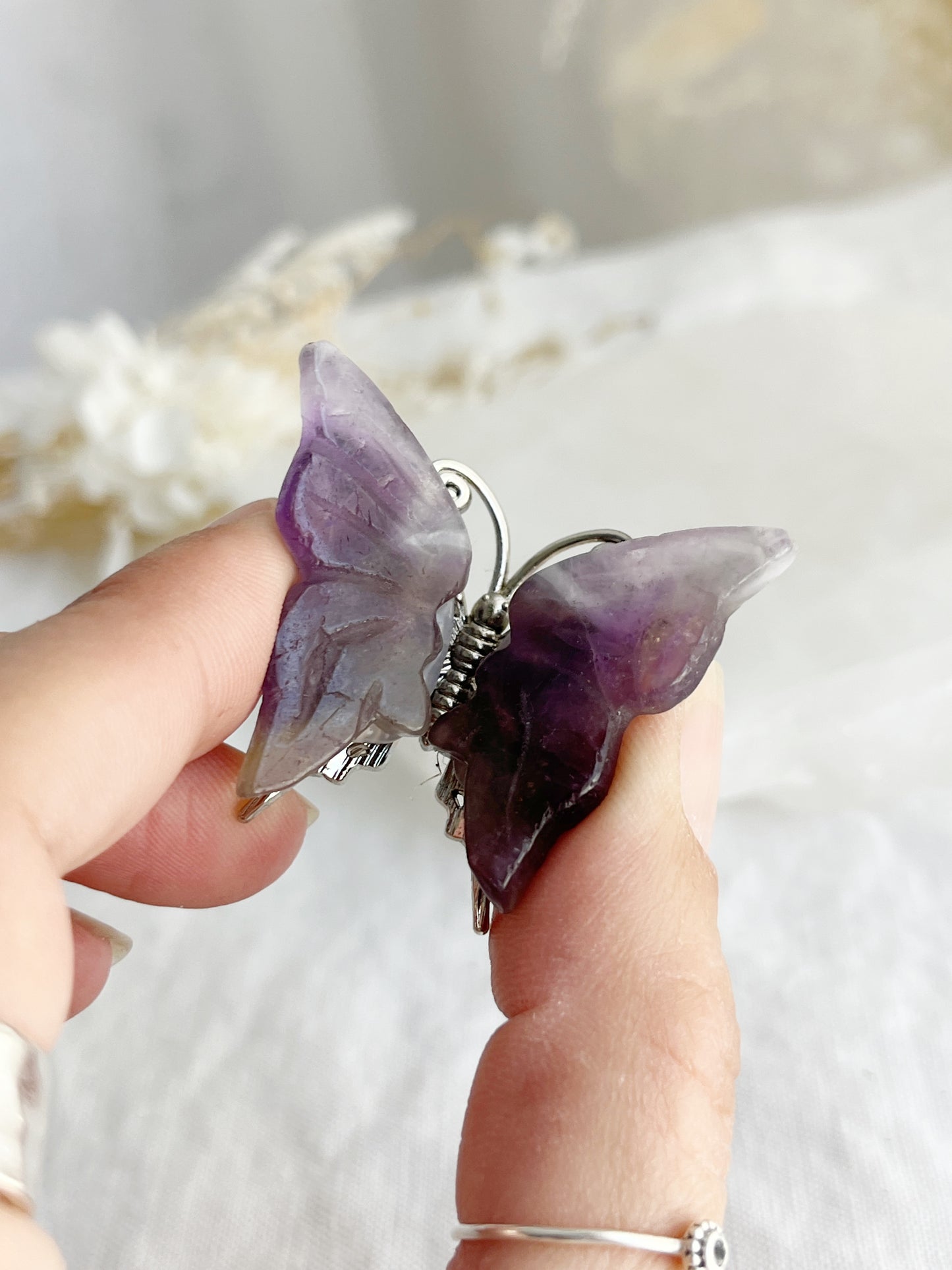 DREAM AMETHYST BUTTERFLY MINI || 33071
