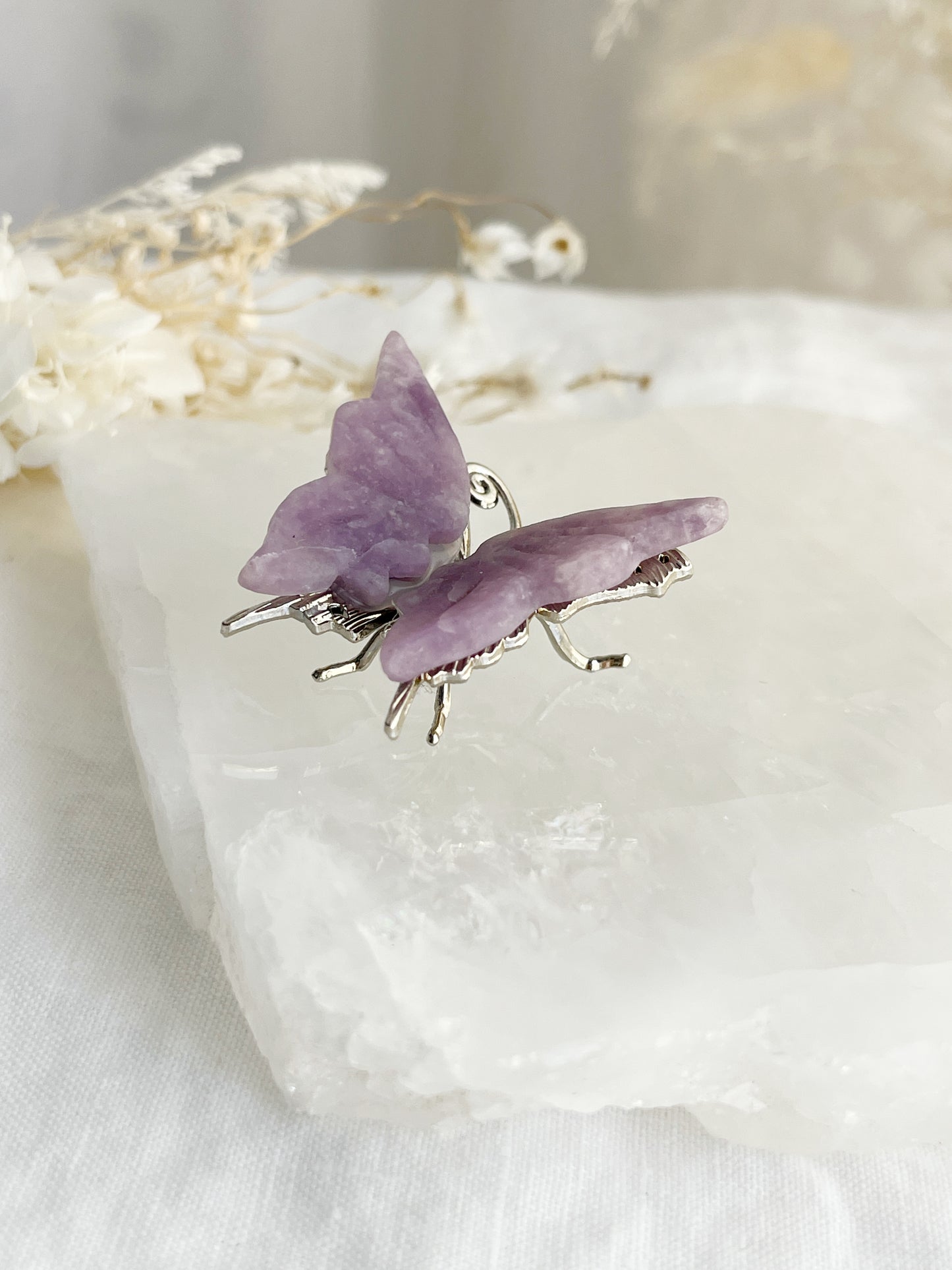LEPIDOLITE BUTTERLY MINI || 33065