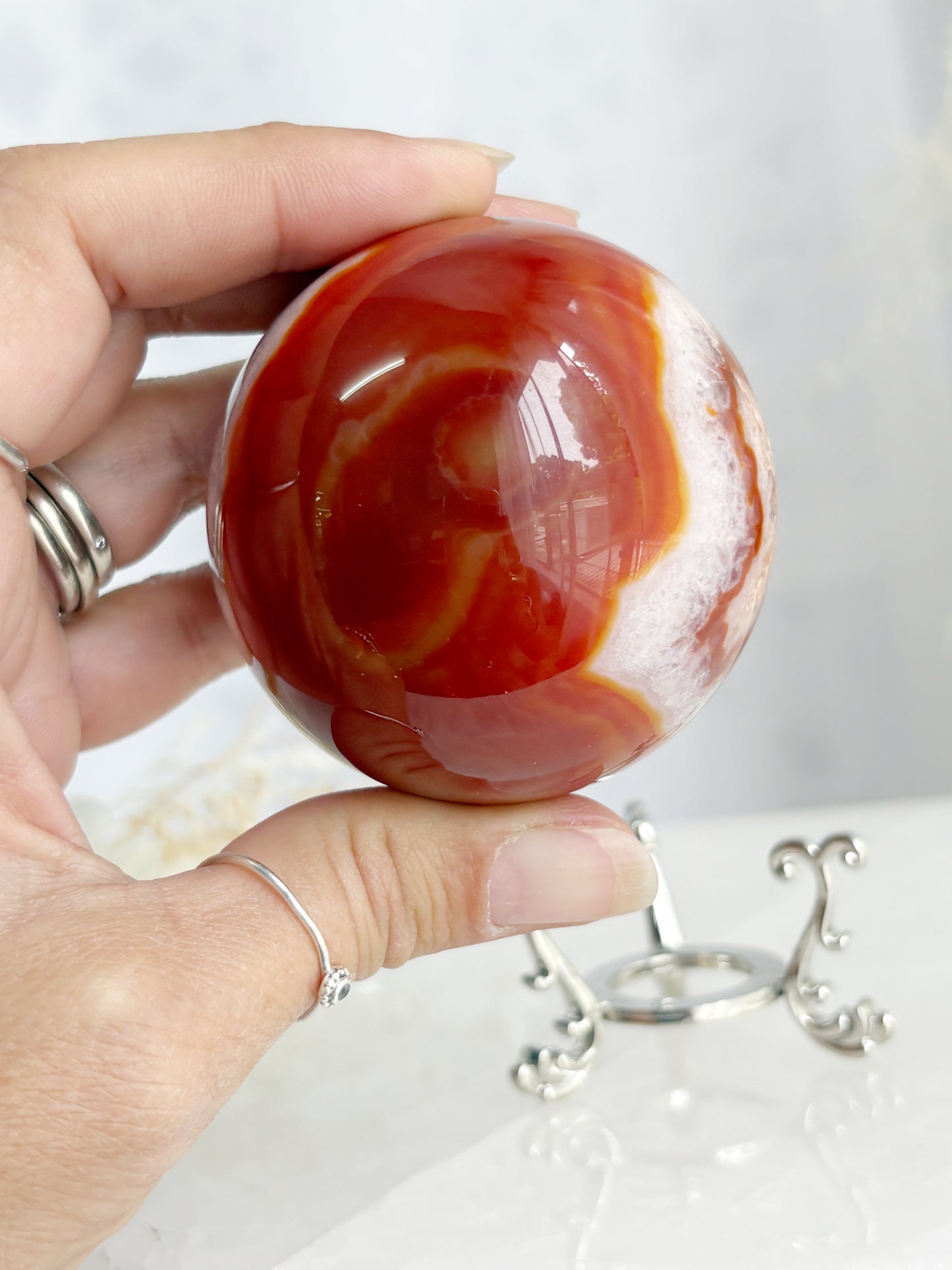 CARNELIAN SPHERE || 33148