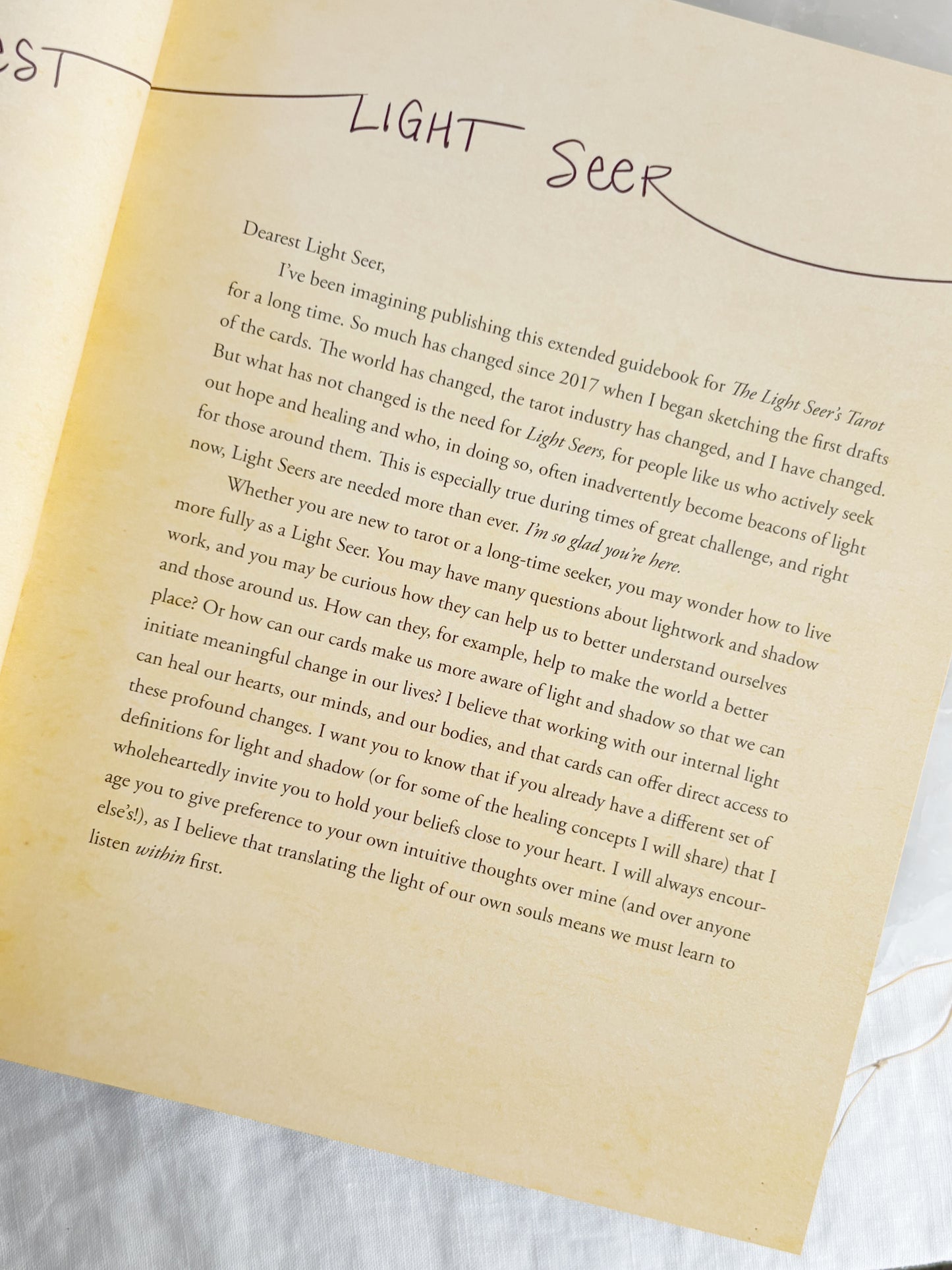 TAROT FOR LIGHT SEERS || CHRIS-ANNE