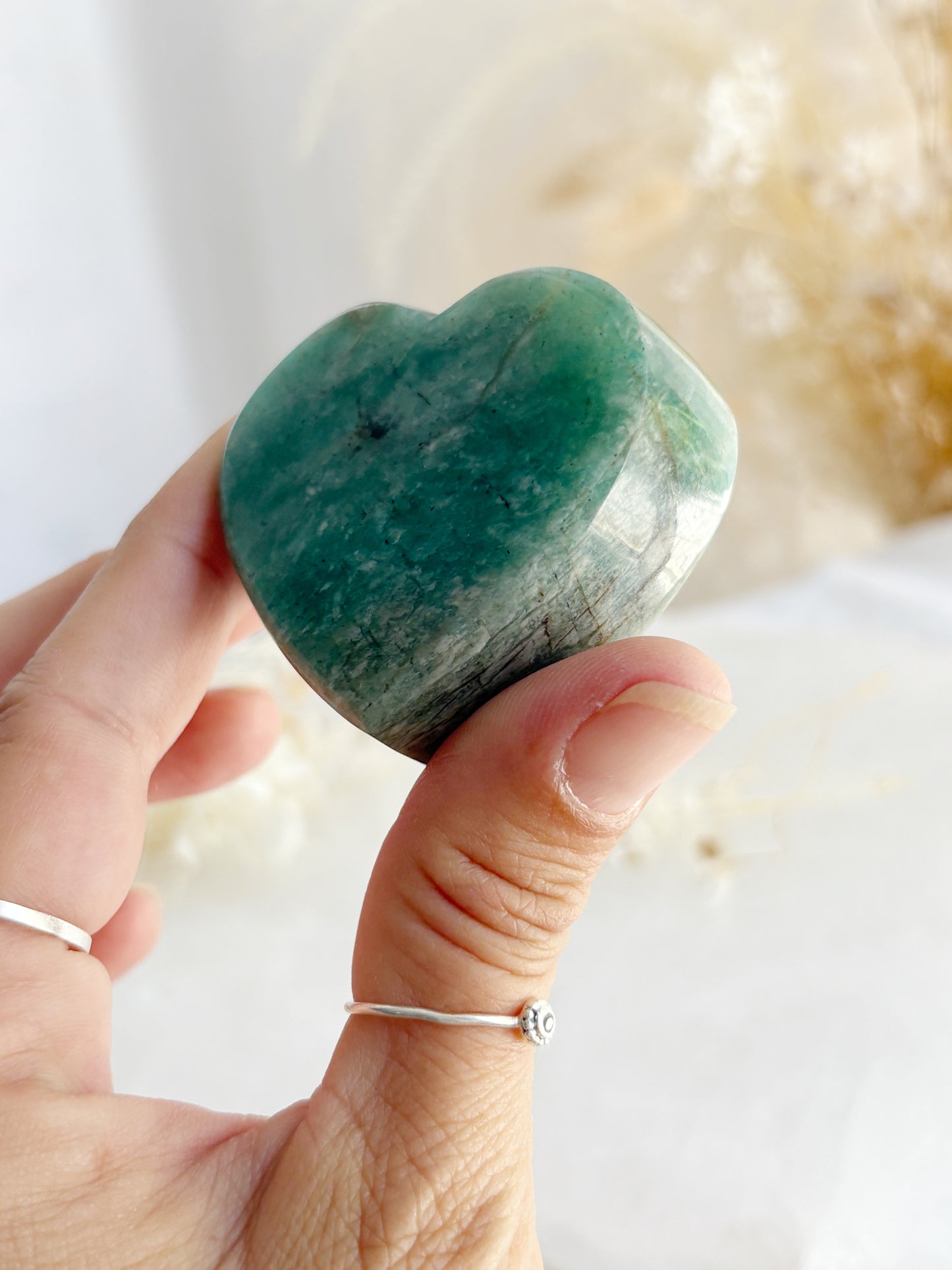 AMAZONITE HEART || AMFH01