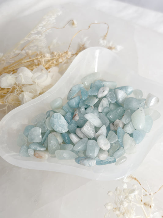 AQUAMARINE CHIPS || 100G