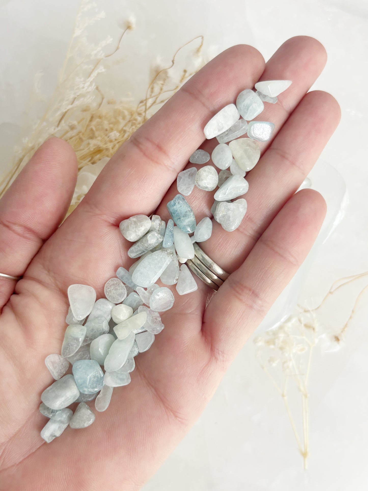 AQUAMARINE CHIPS || 100G