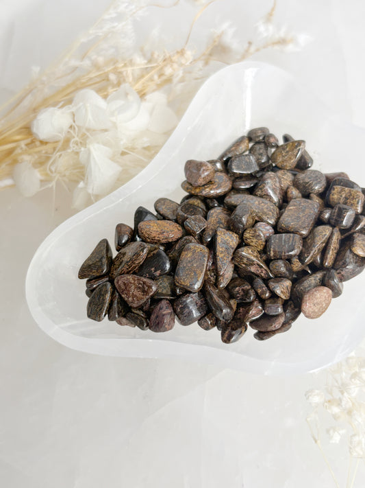 BRONZITE CHIPS || 100G
