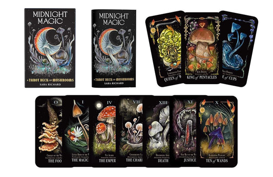 MIDNIGHT MAGIC || A TAROT DECK OF MUSHROOMS