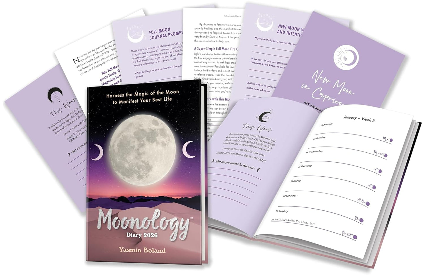 2026 MOONOLOGY DIARY || YASMIN BOLAND