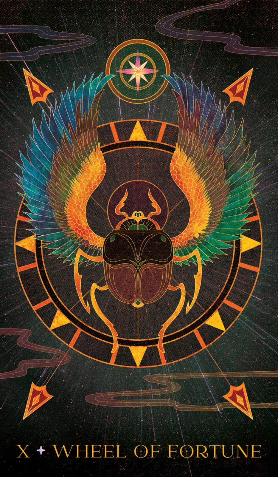 ORIENS ANIMAL TAROT POCKET EDITION. AMBI SUN. STONED AND SAGED AUSTRALIA.