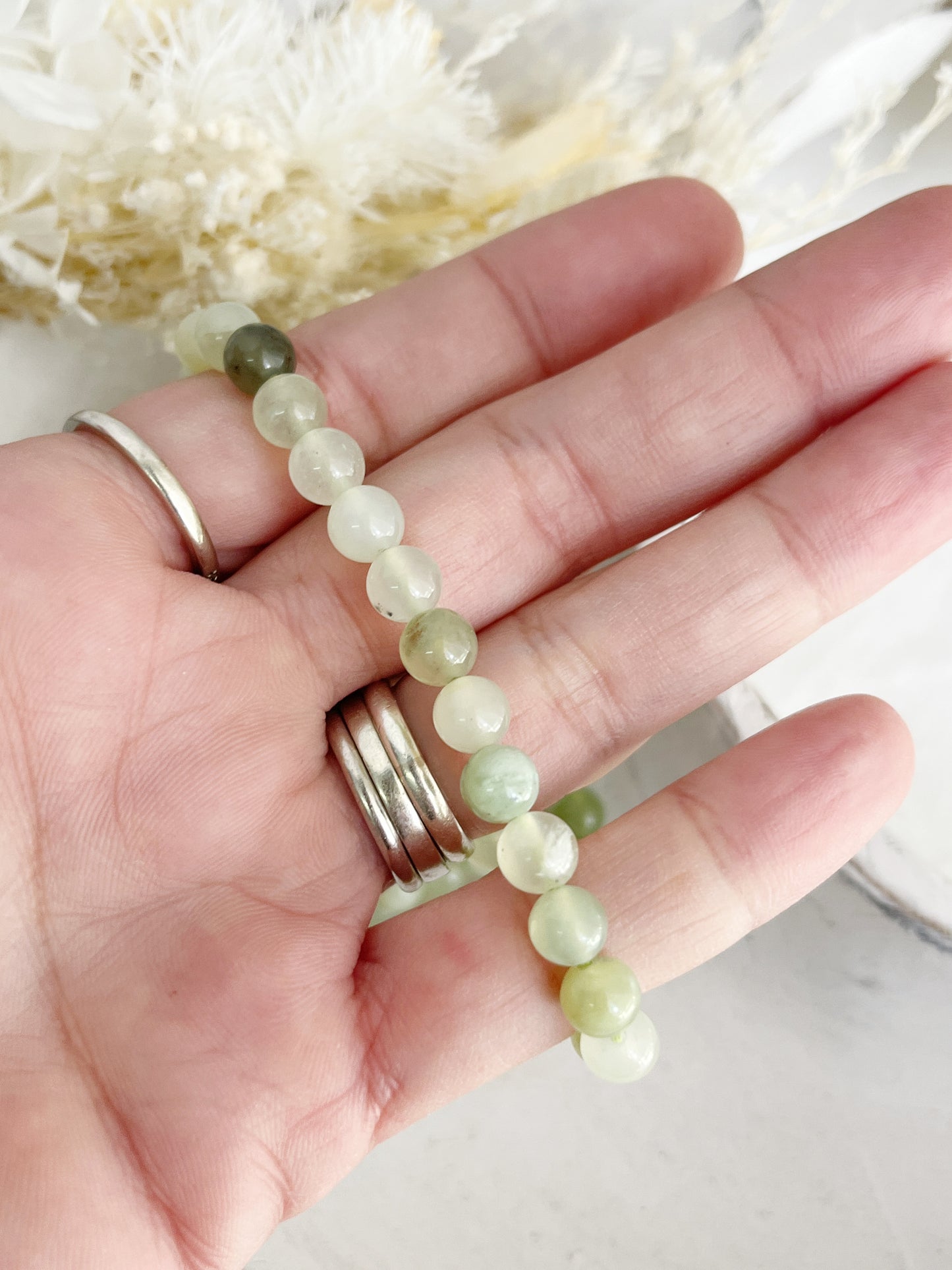 NEW JADE BEAD BRACELET || 6MM INTUITIVELY CHOSEN