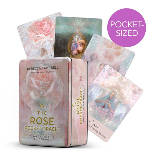 POCKET EDITION THE ROSE ORACLE REBECCA CAMPBELL STONED AND SAGED AUSTRALIA