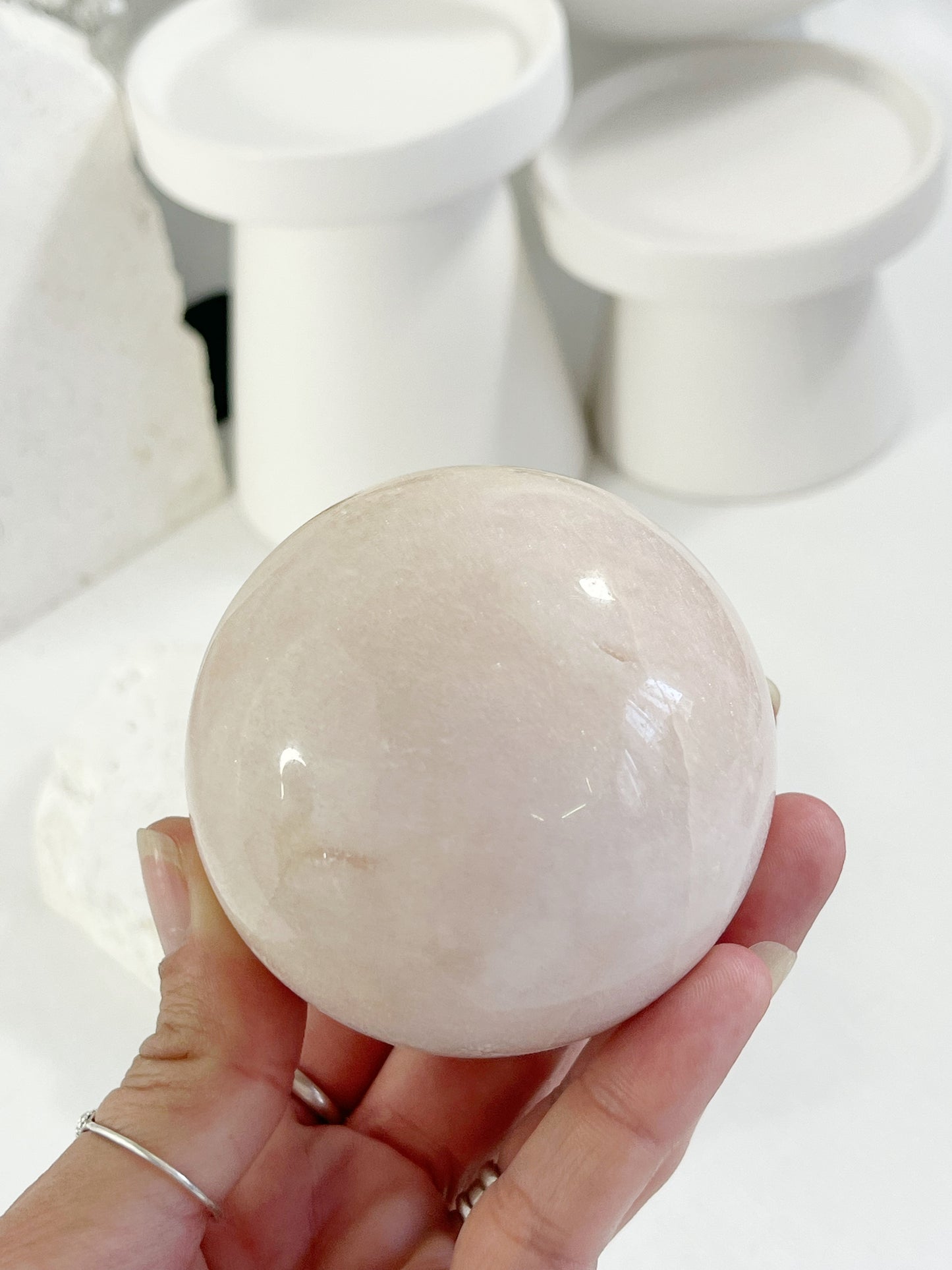 PINK AMETHYST SPHERE