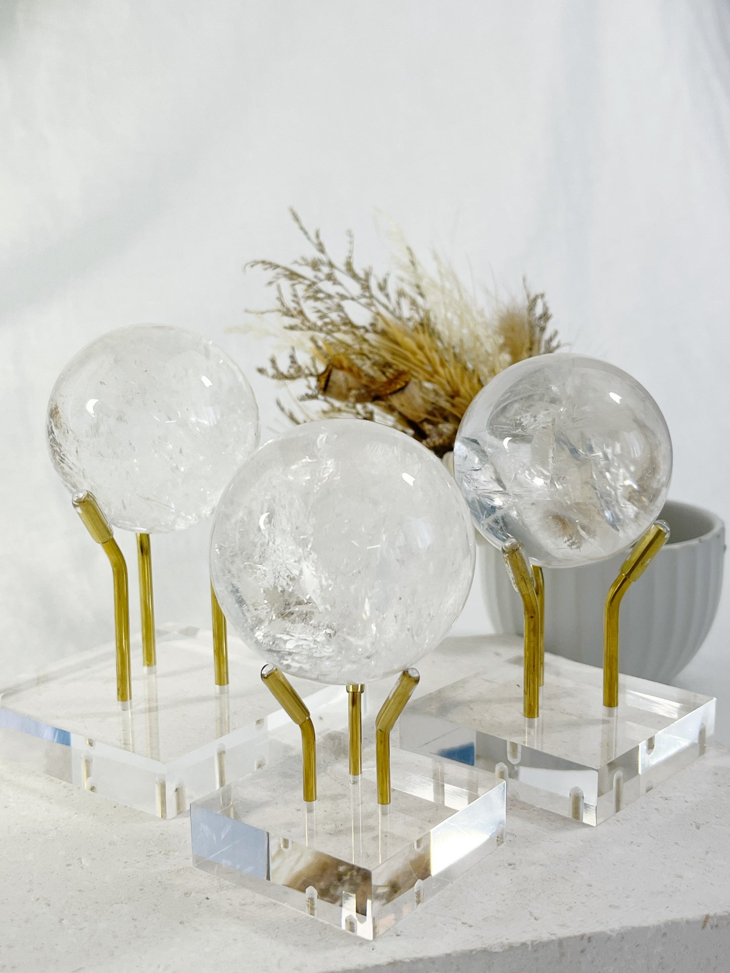 3 PRONG STAND GOLD
