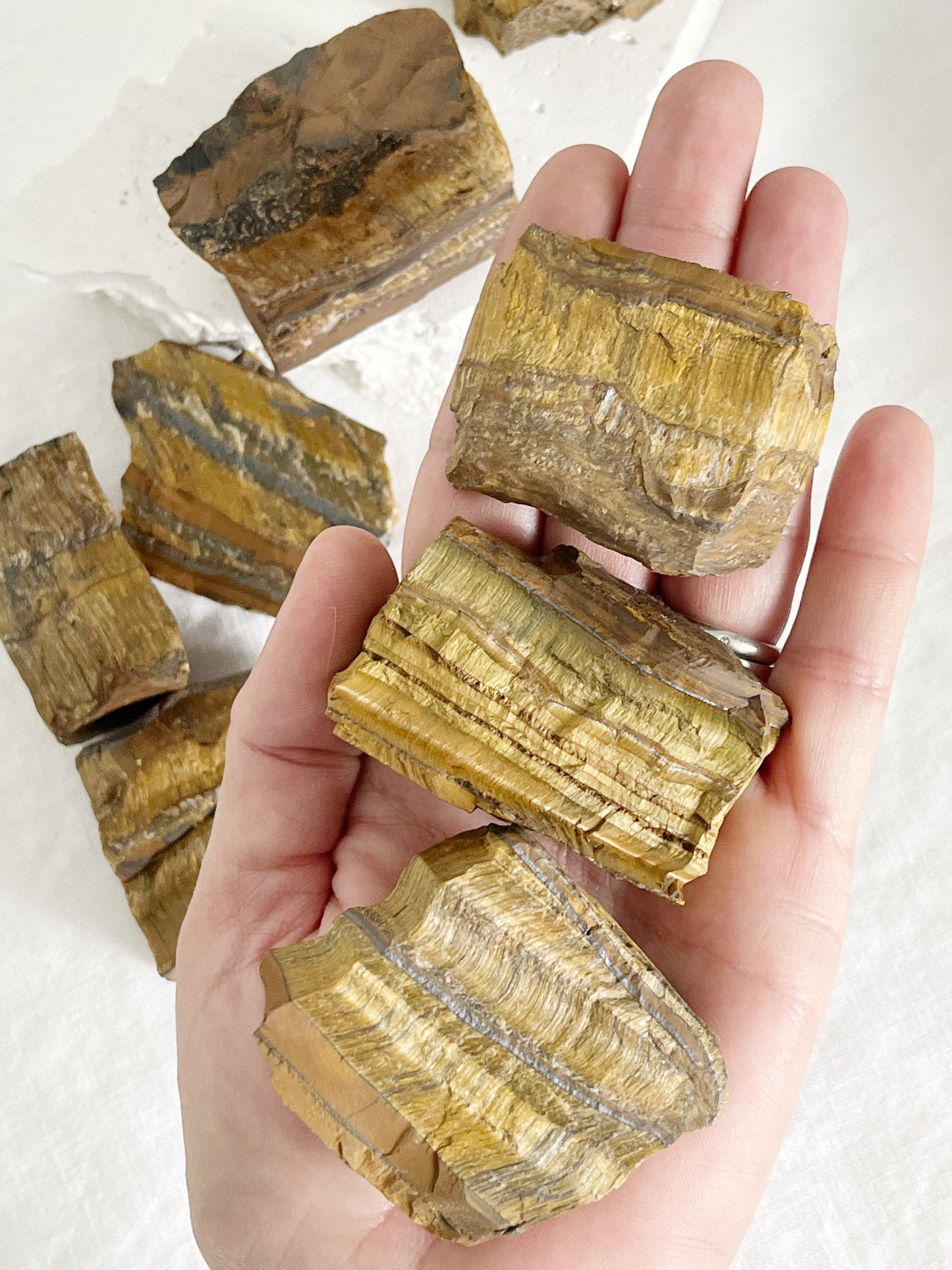 TIGERS EYE ROUGH | INTUITIVELY CHOSEN 12