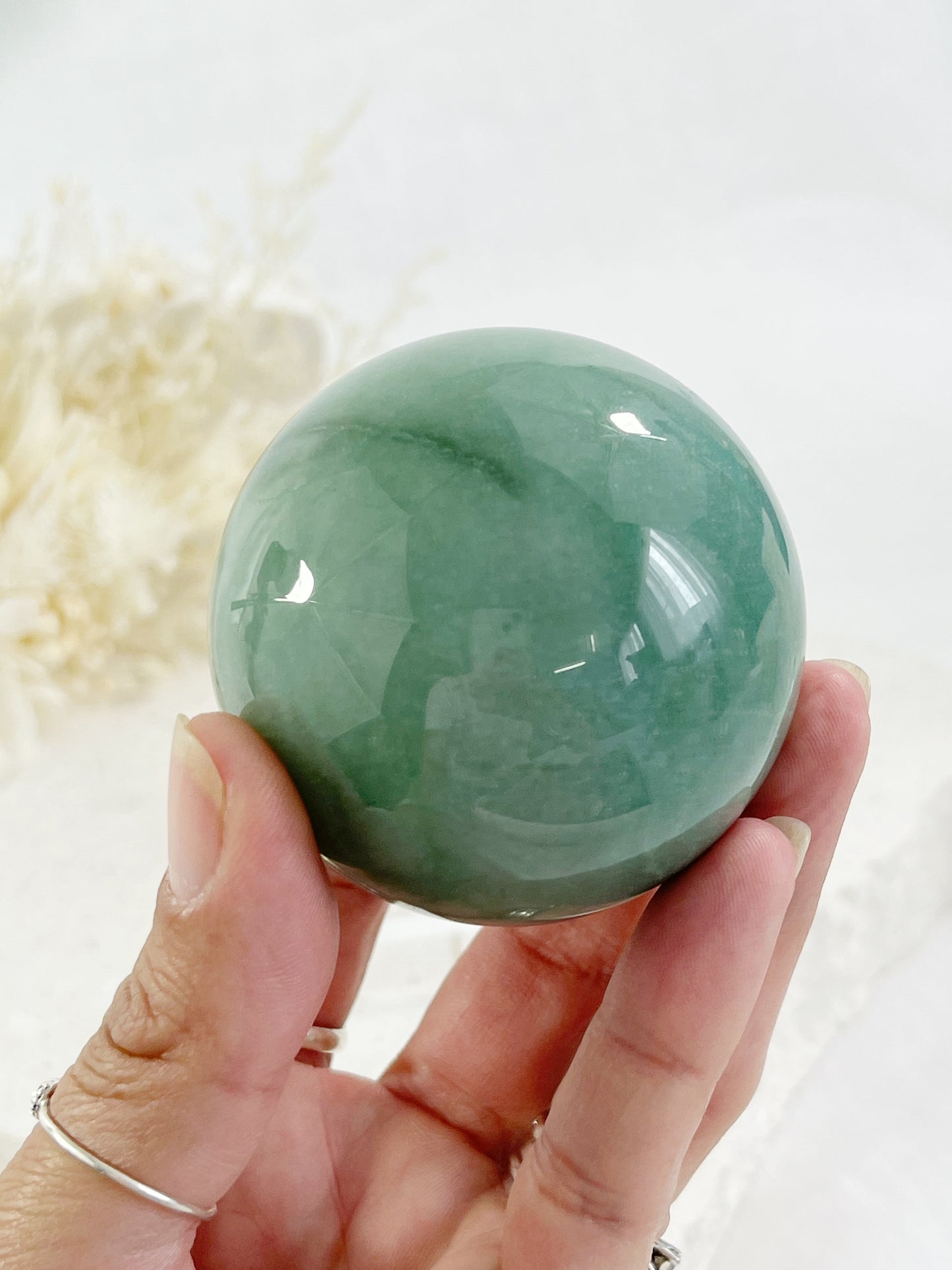 GREEN AVENTURINE SPHERE | 100249