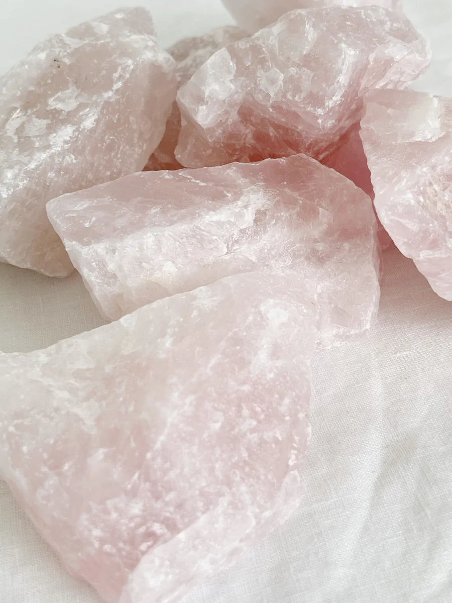ROSE QUARTZ ROUGH || INTUITIVELY CHOSEN