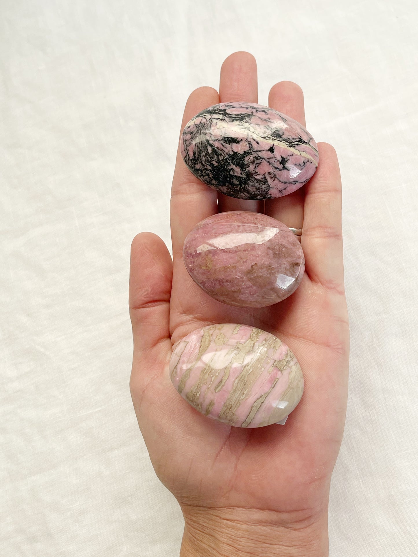 RHODONITE PALMSTONE | INTUITIVELY CHOSEN 16
