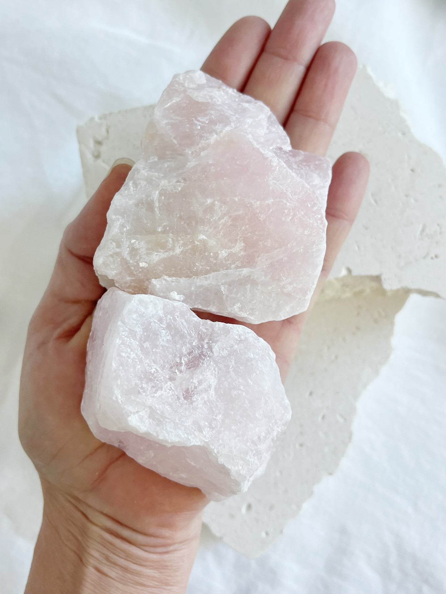ROSE QUARTZ ROUGH || INTUITIVELY CHOSEN