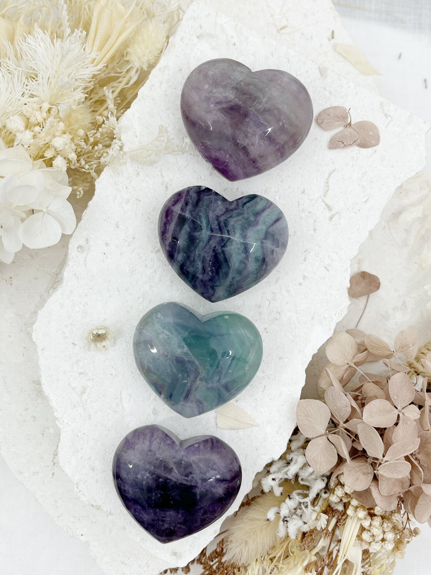 FLUORITE HEART | INTUITIVELY CHOSEN 100847