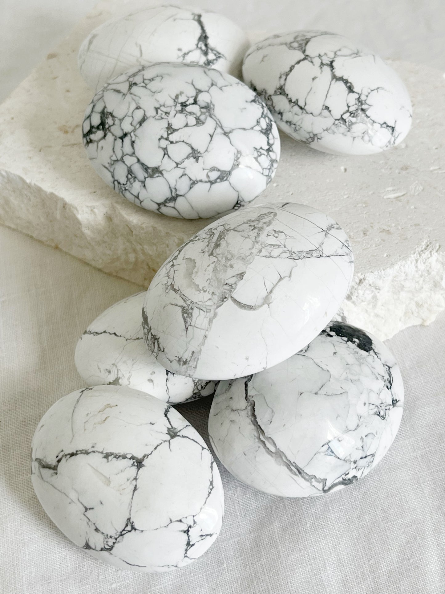 HOWLITE PALMSTONE, STONED AND SAGED AUSTRALIA