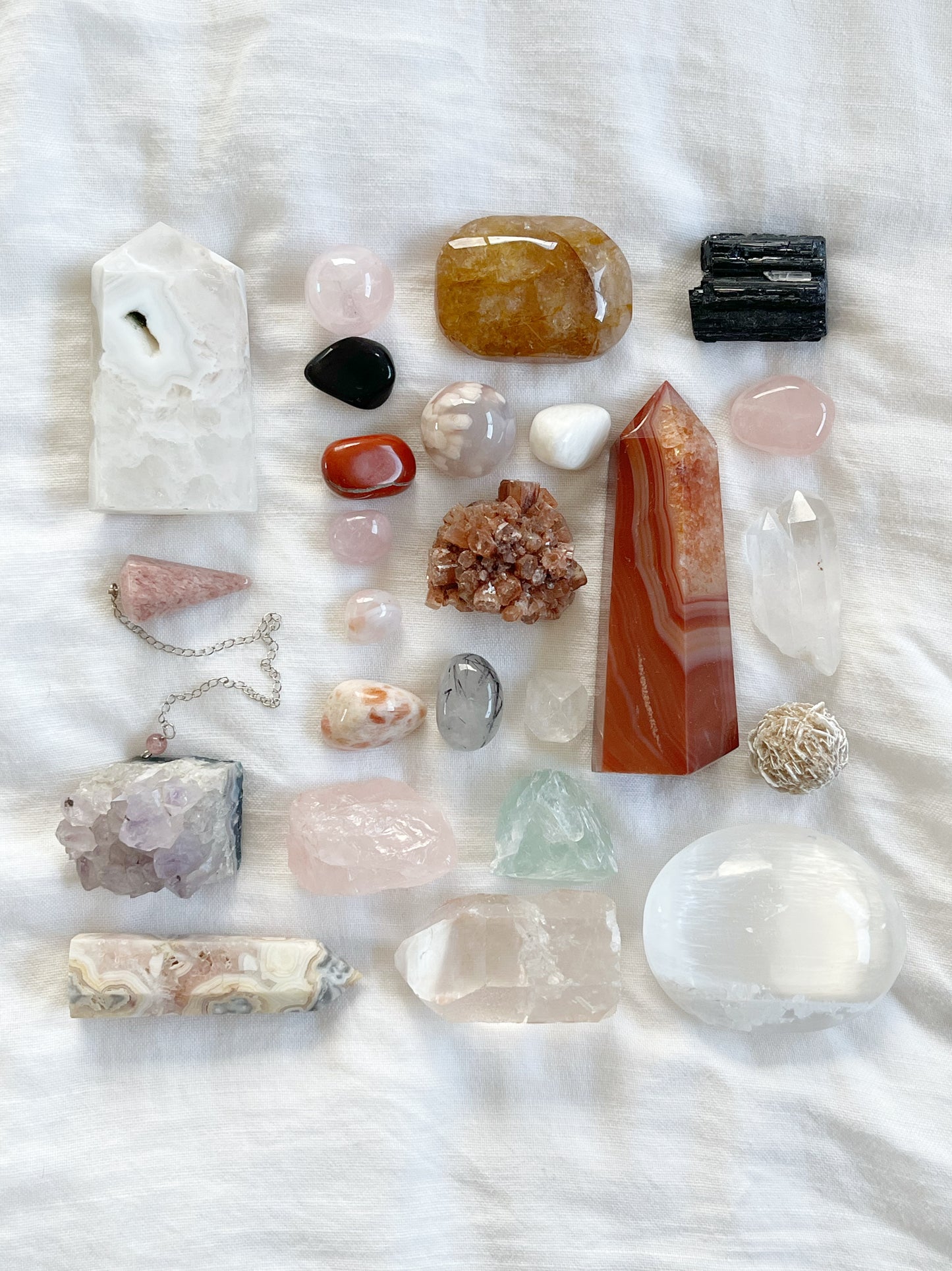CRYSTAL AND METAPHYSICAL MYSTERY BOX, STONED AND SAGED AUSTRALIA