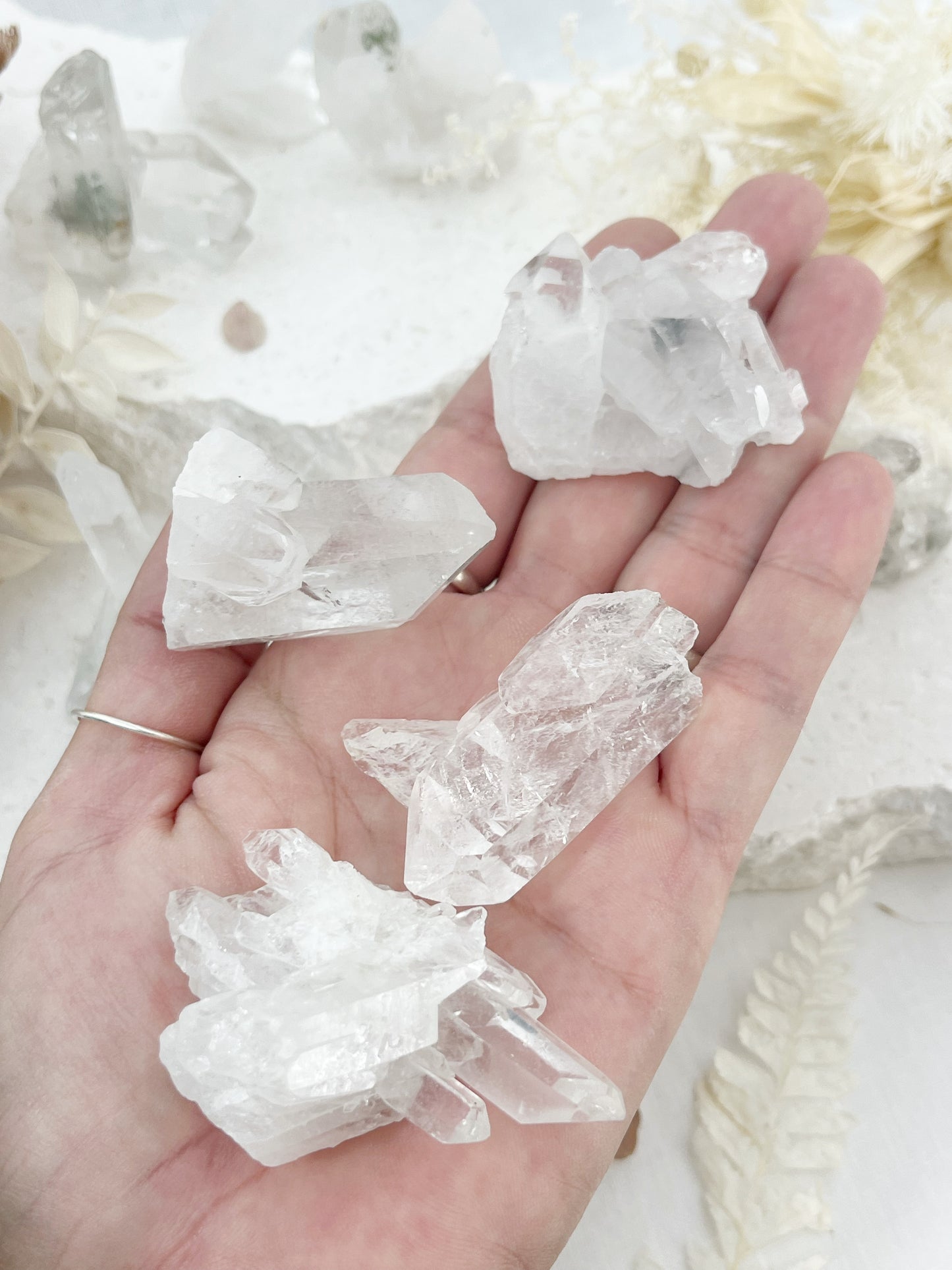 MINI QUARTZ CLUSTER | INTUITIVELY CHOSEN