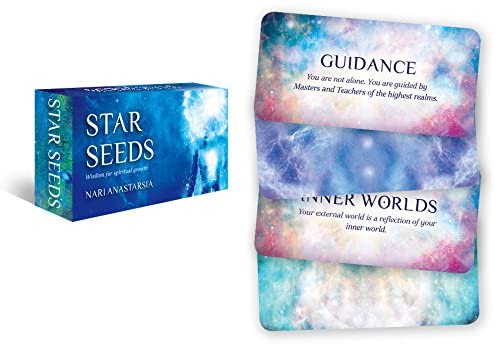 STAR SEEDS, AFFIRMATION CARDS, NARI ANASTARSEA, STONED AND SAGED AUSTRALIA