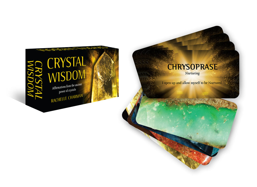 CRYSTAL WISDOM, CRYSTAL AFFIRMATIONS, RACHELLE CHARMAN