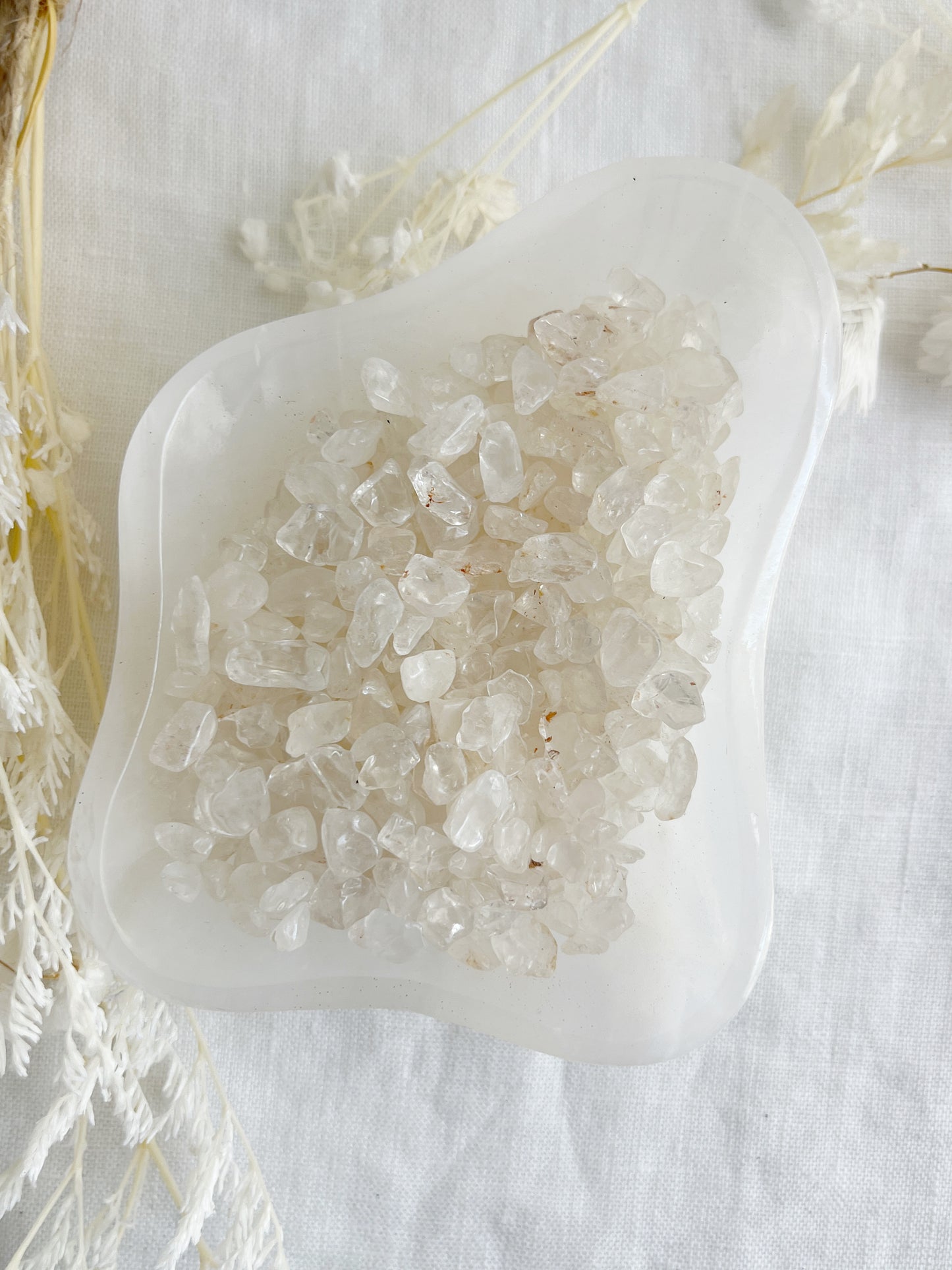 CLEAR QUARTZ CHIPS | 100g