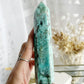 AMAZONITE GENERATOR || WITH TOURMALINE + SMOKEY QUARTZ 20666