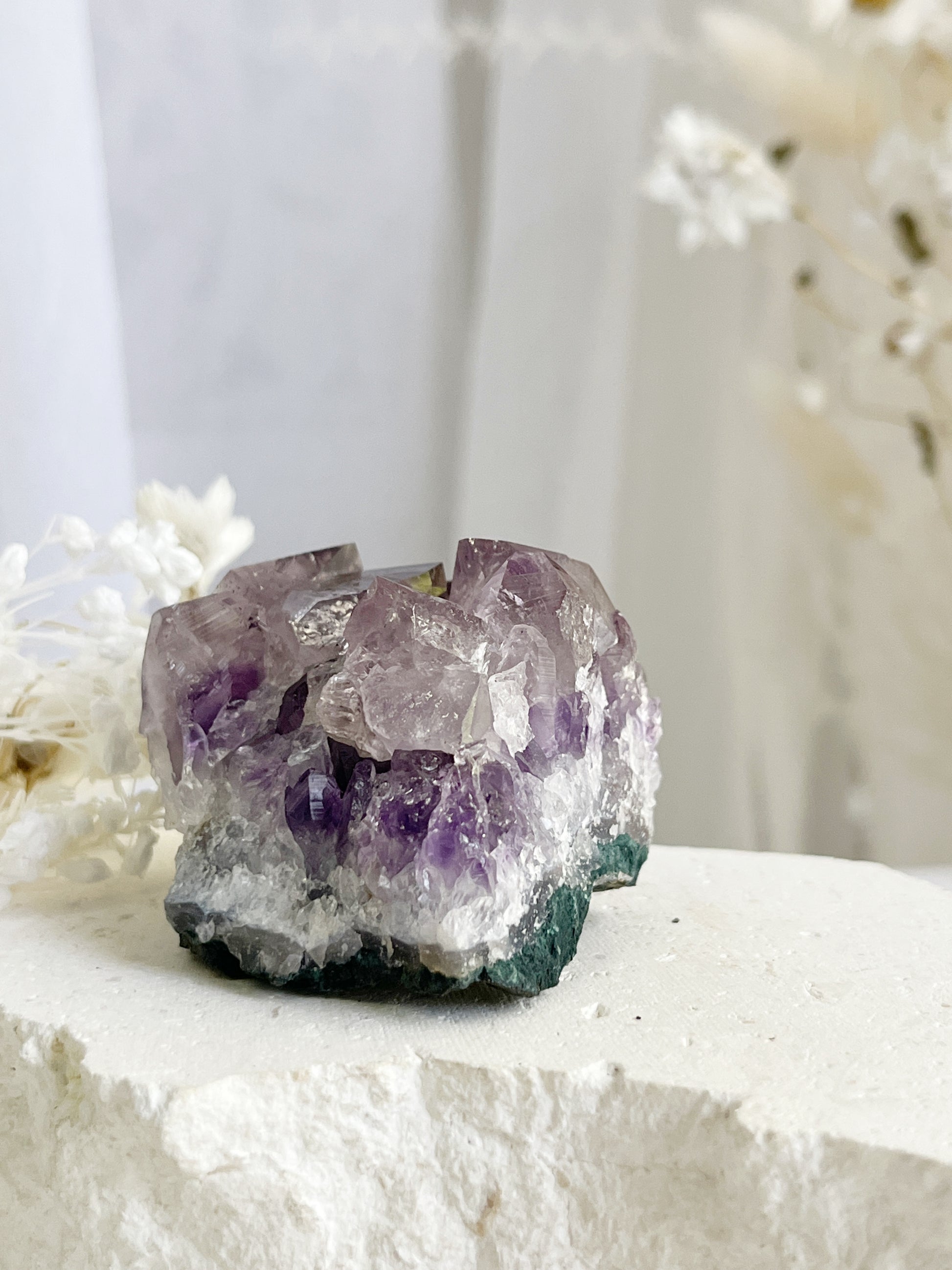 AMETHYST CLUSTER. STONED AND SAGED AUSTRALIA.