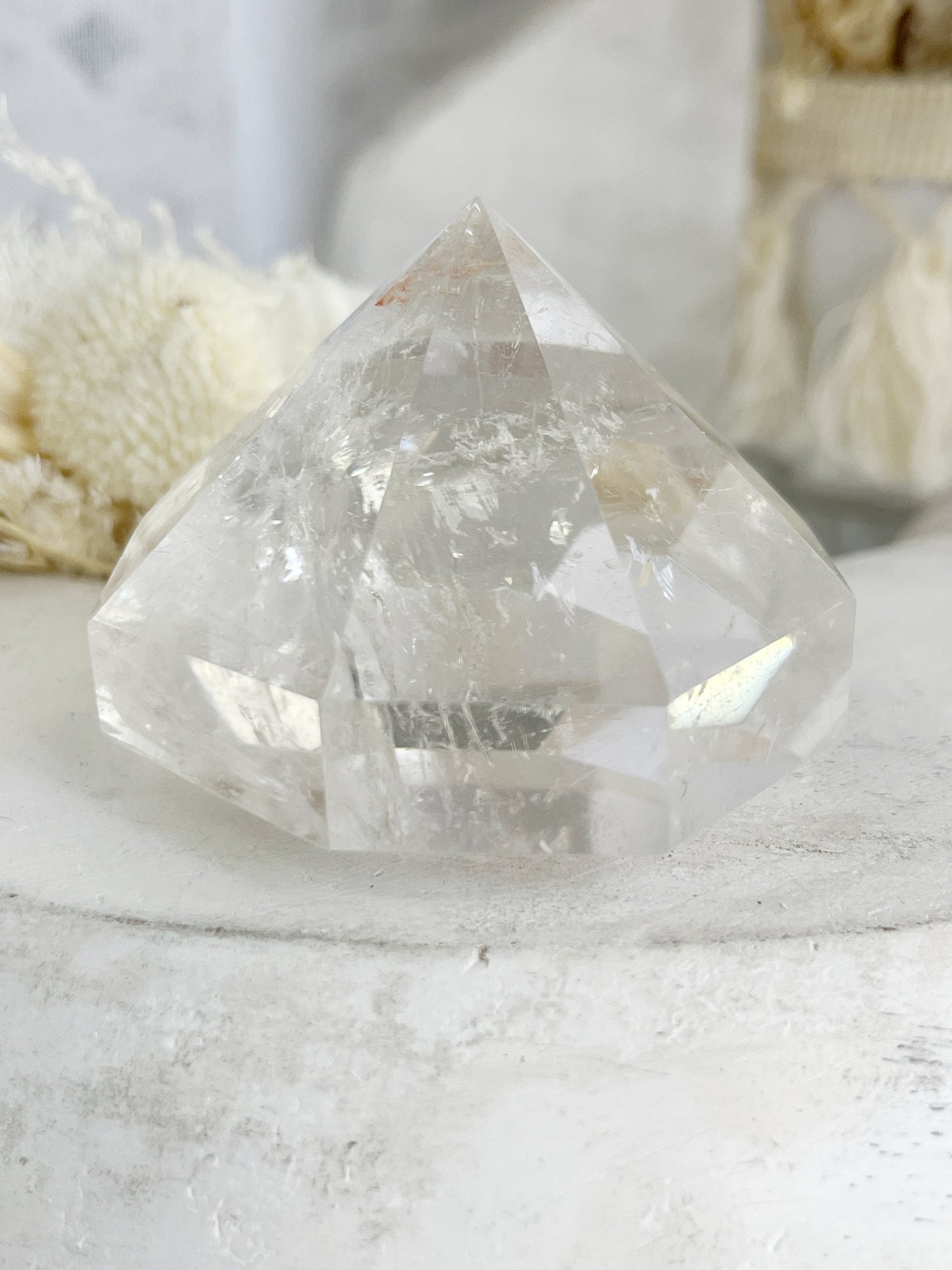 CLEAR QUARTZ DIAMOND || 30537