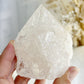 CLEAR QUARTZ TOP POLISHED ROUGH POINT || 31024