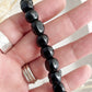 OBSIDIAN PEBBLE BEAD BRACELET || INTUITIVELY CHOSEN