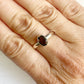 SMOKEY QUARTZ RING | OVAL STACKABLE