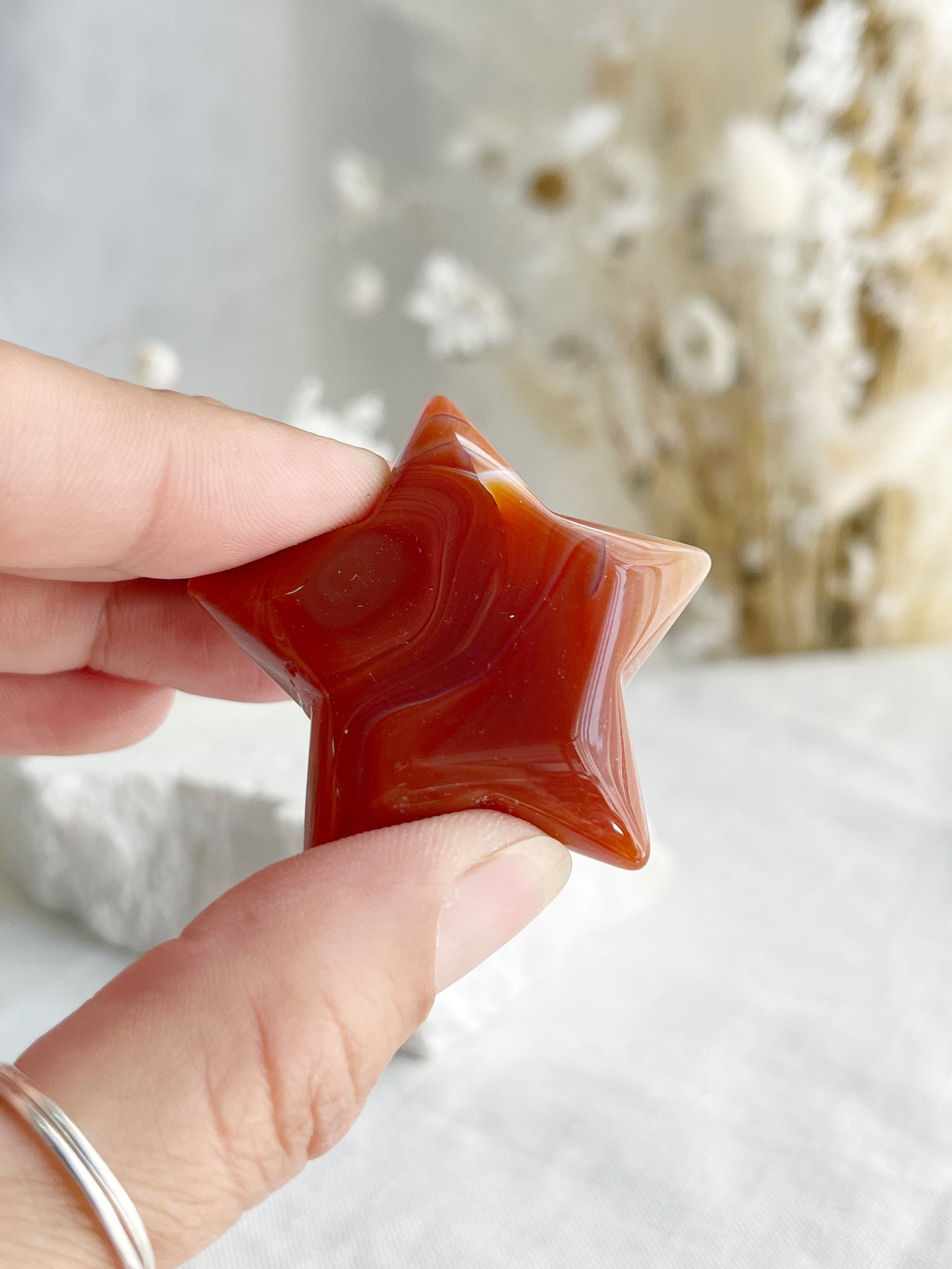 CARNELIAN STAR. STONED AND SAGED AUSTRALIA.