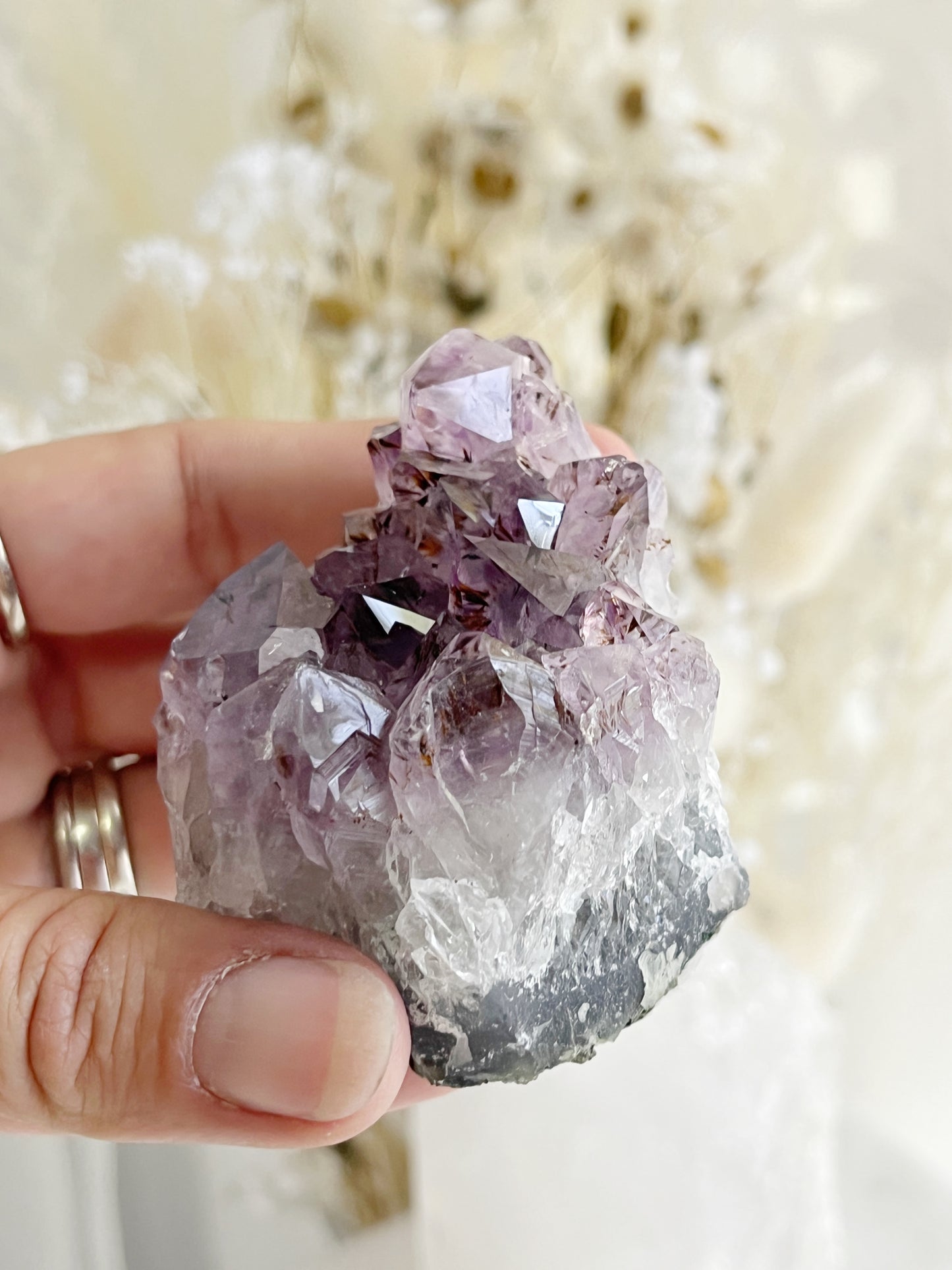 AMETHYST CLUSTER. STONED AND SAGED AUSTRALIA.