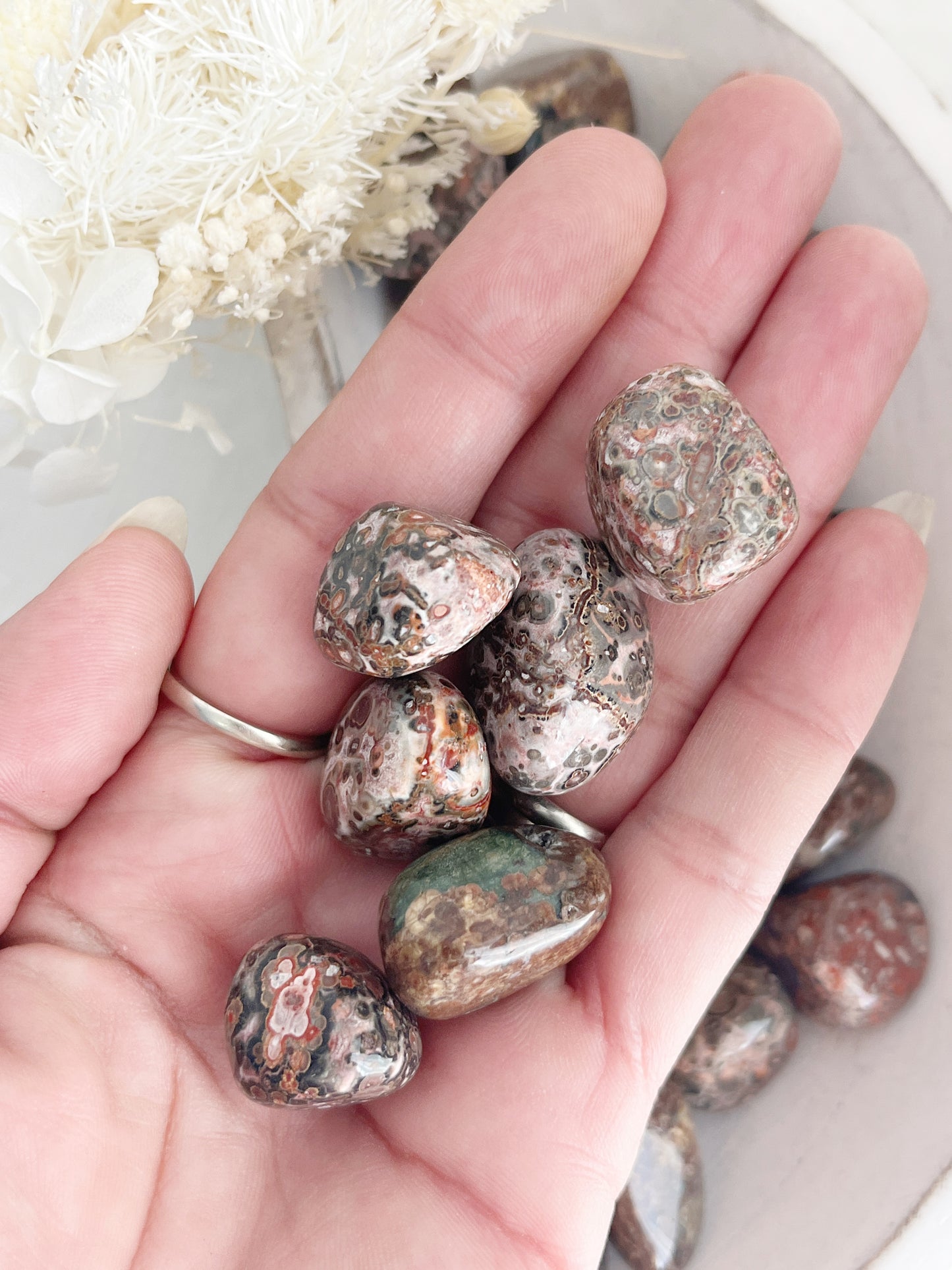 LEOPARD SKIN JASPER TUMBLE