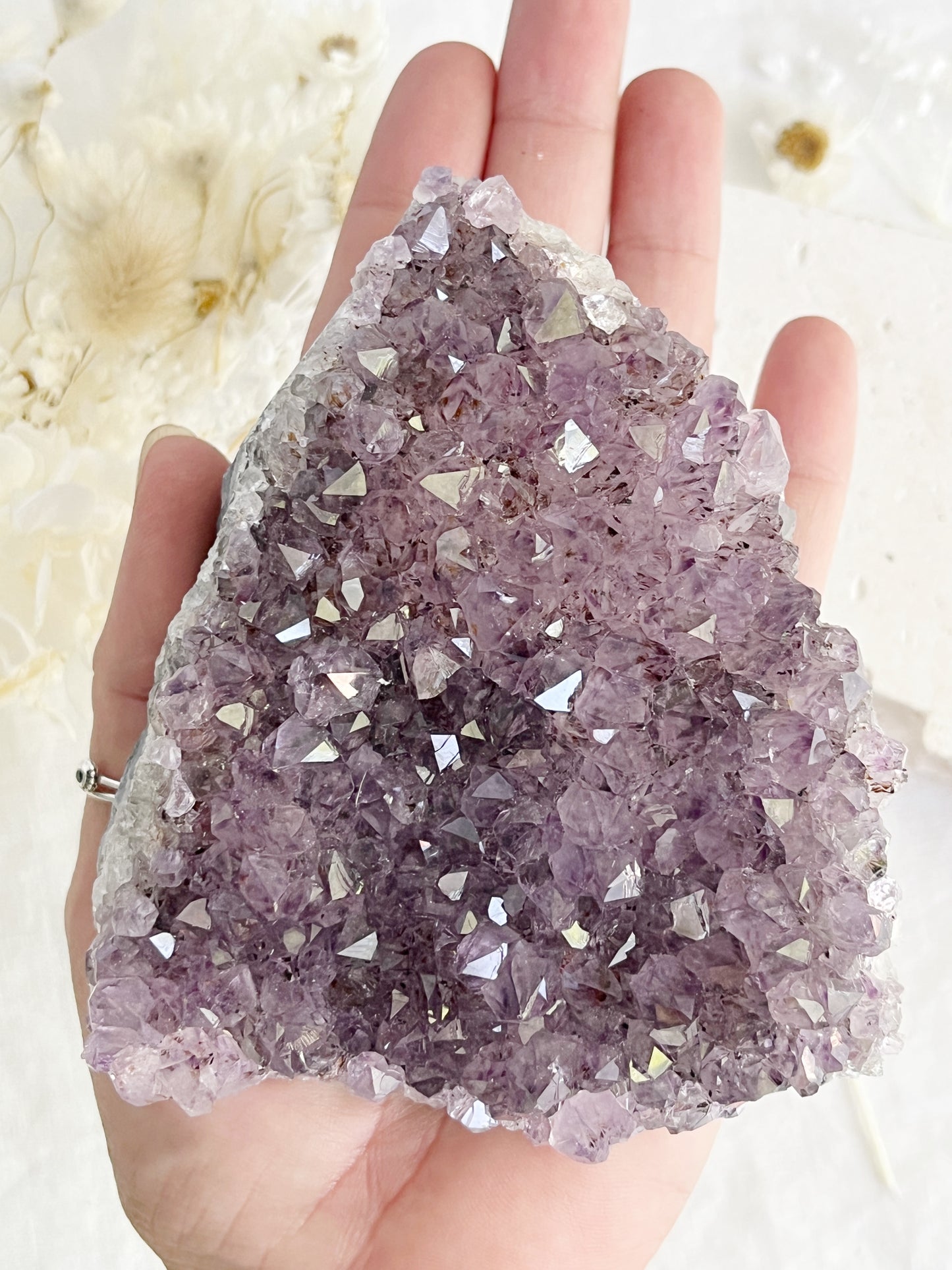 AMETHYST CLUSTER. STONED AND SAGED AUSTRALIA.