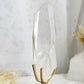 LEMURIAN QUARTZ POINT ON STAND, STONED AND SAGED AUSTRALIA