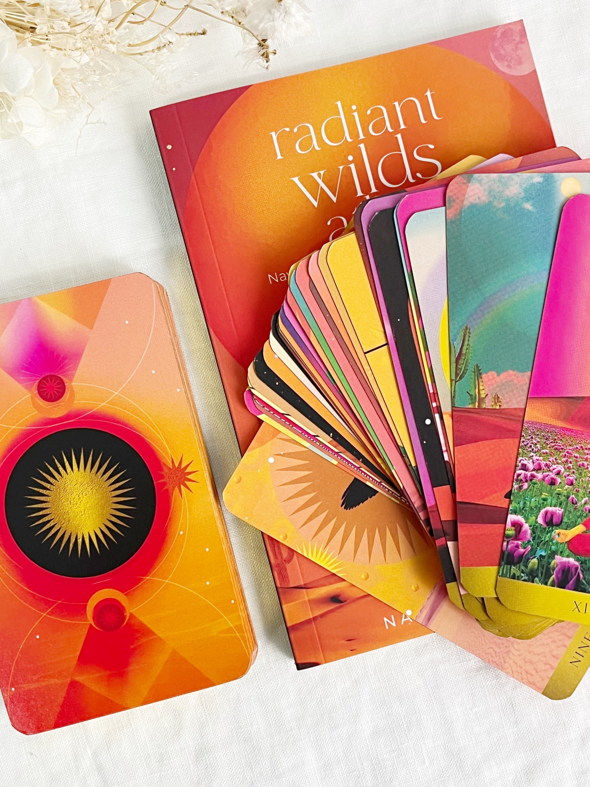 RADIANT WILDS TAROT DECK, AUSTRALIA STONED AND SAGED