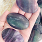 RAINBOW FLUORITE PALMSTONE || INTUITIVELY CHOSEN