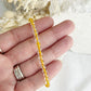 CITRINE BEAD BRACELET | 4MM | HEAT TREATED