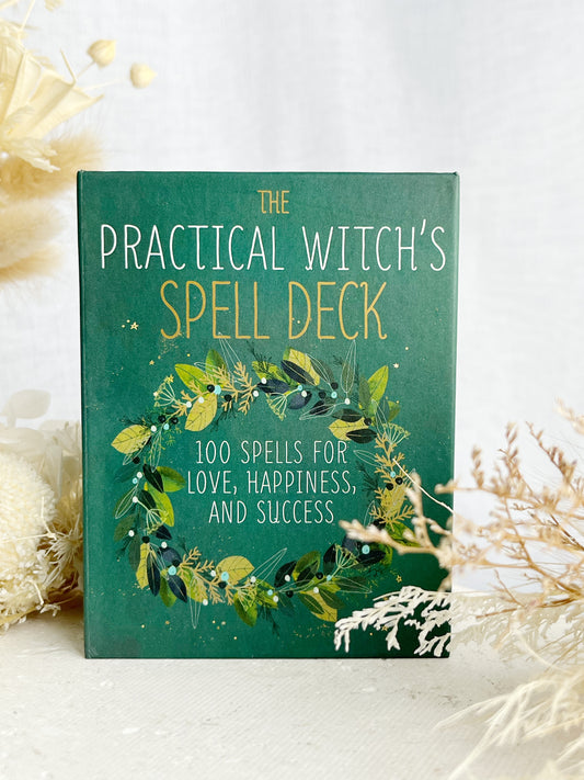 PRACTICAL WITCHES SPELL DECK, POCKET SIZE, STONED AND SAGED AUSTRALIA