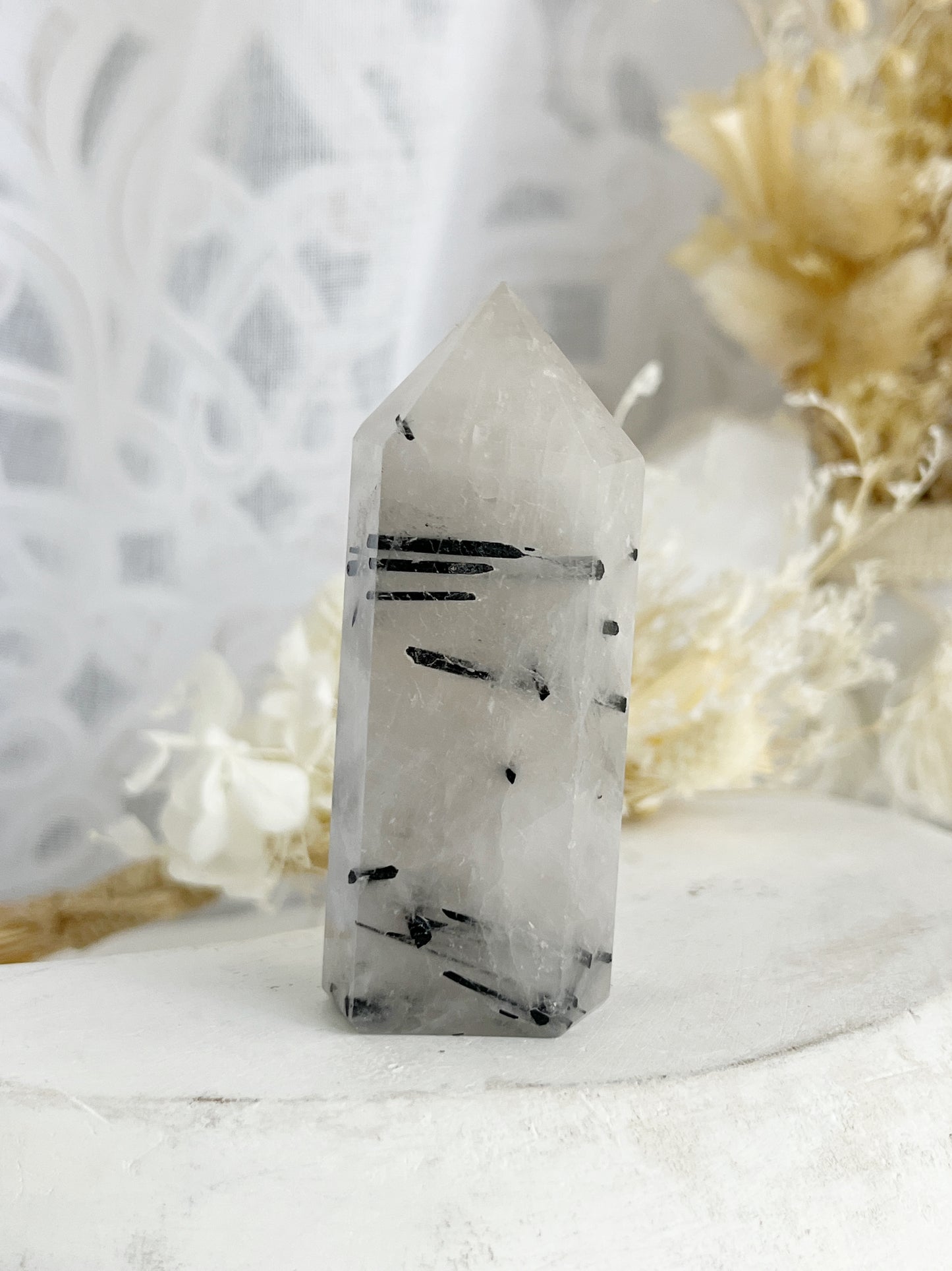 TOURMALINATED QUARTZ GENERATOR || 30524