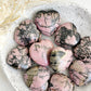 RHODONITE MINI HEART || INTUITIVELY CHOSEN