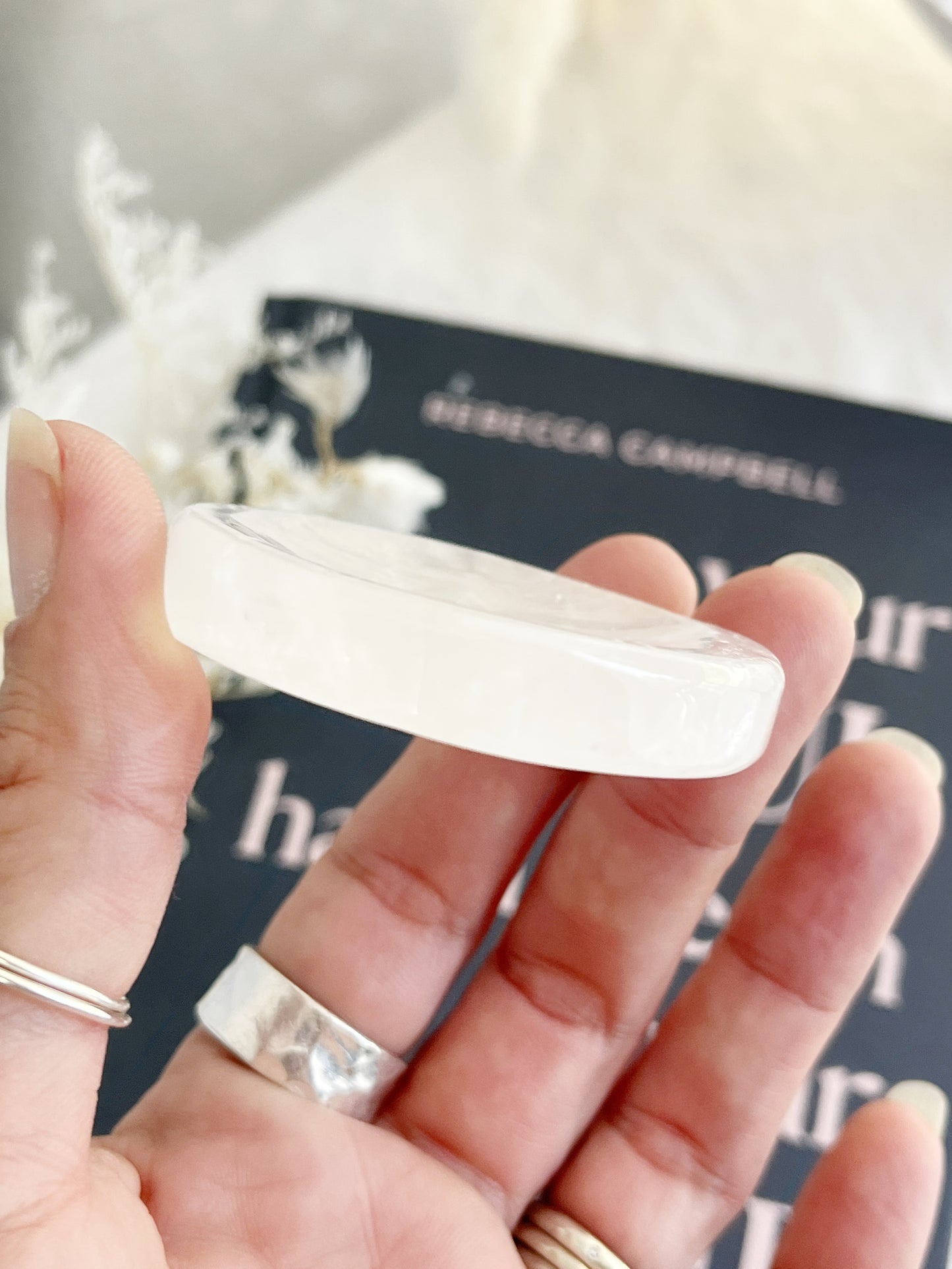 CLEAR QUARTZ MINI DISH || 31011