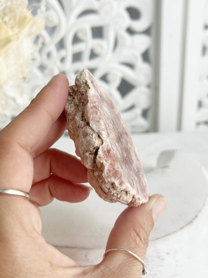 PINK AMETHYST SLICE || 20286