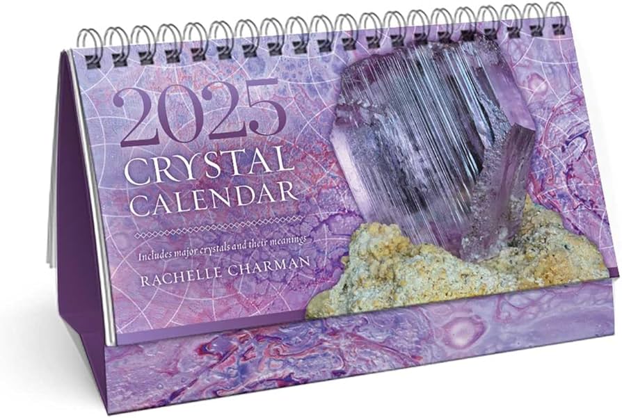 2025 CRYSTAL CALENDAR, STONED AND SAGED AUSTRALIA