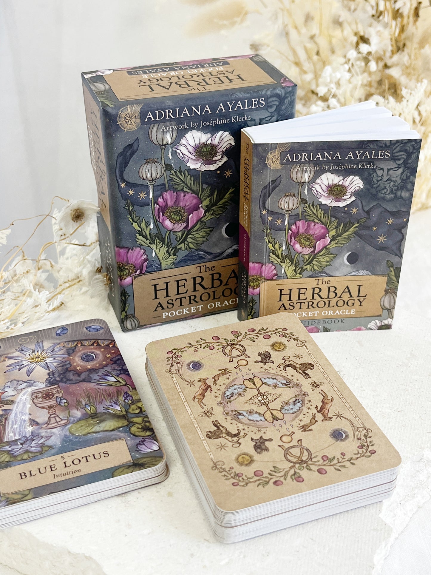 HERBAL ASTROLOGY ORACLE DECK || POCKET EDITION