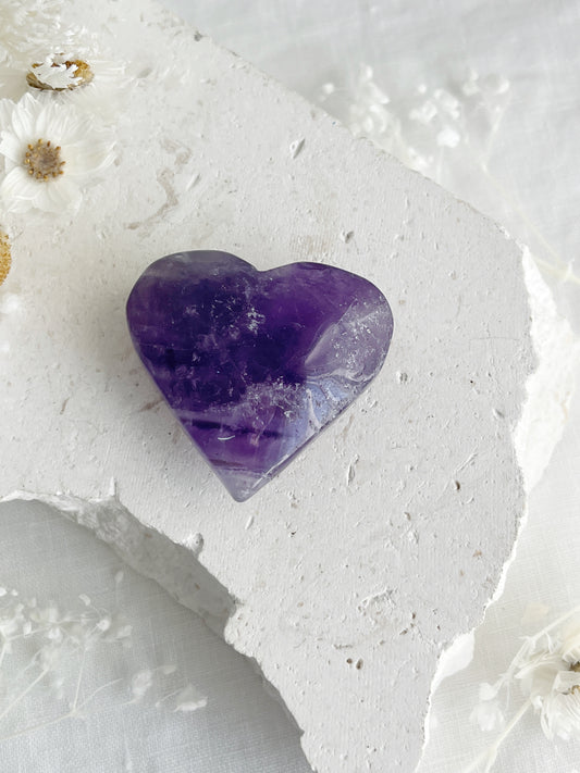 AMETHYST HEART. STONED AND SAGED AUSTRALIA.